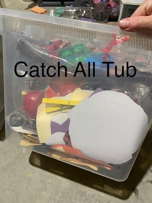 catch all tub